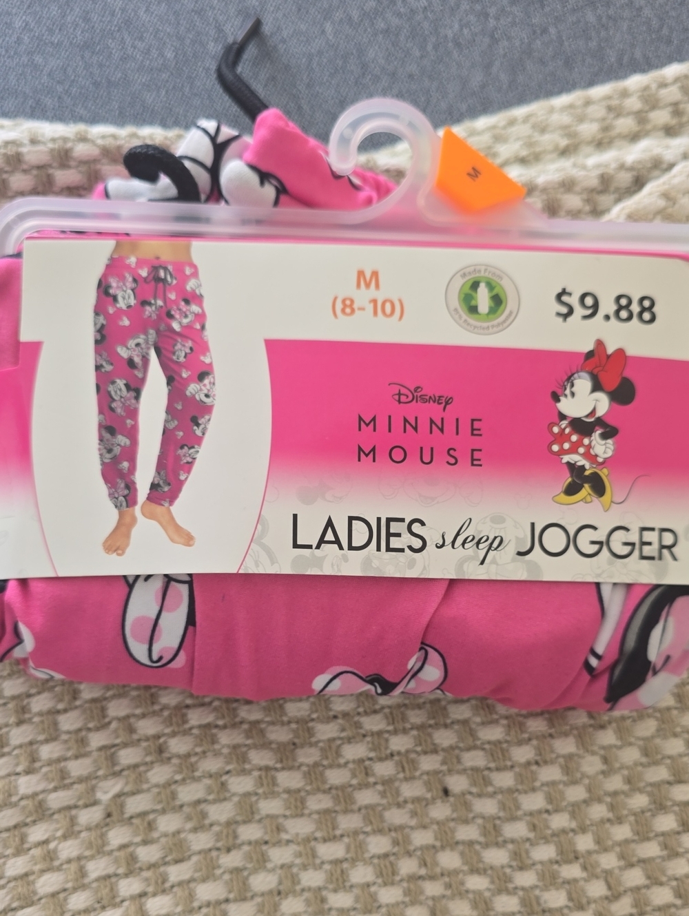 Disney Minnie Mouse Pink Sleep Jogger Pants